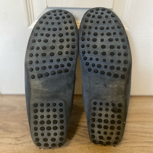 TOD’S Blue Suede Driving Loafers main image 9